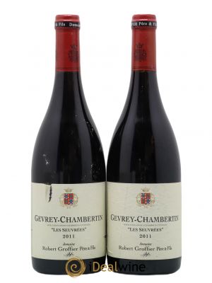 Gevrey-Chambertin Seuvrées Robert Groffier Père & Fils (Domaine)  2011 - Lot de 2 Bouteilles