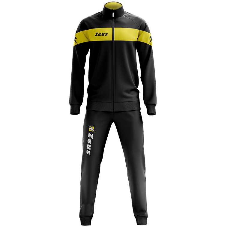 Zeus Apollo Fußball Set Teamwear Box 12-teilig Schwarz Gelb