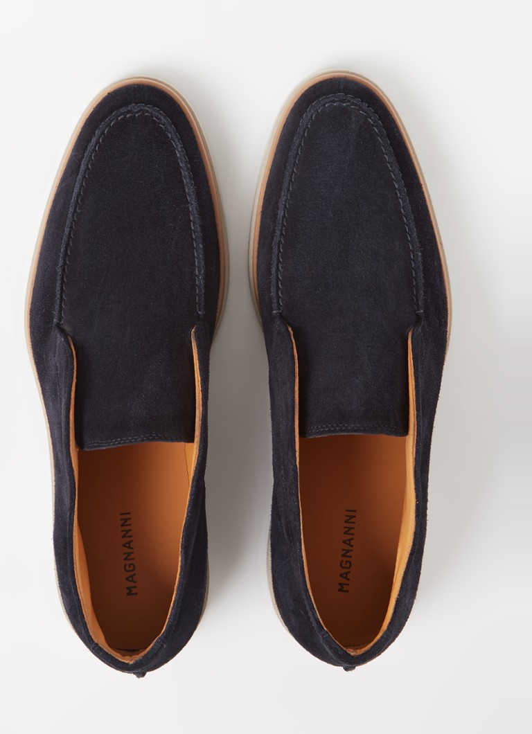 Mocasini din piele întoarsă Magnanni