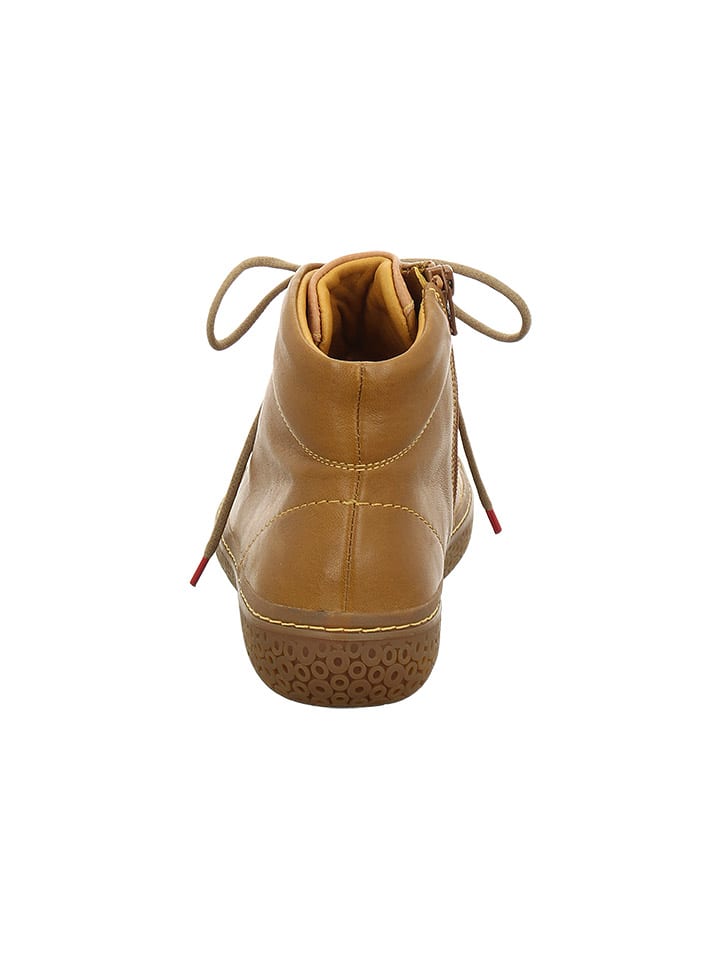 Think! Leder-Boots in Hellbraun günstig kaufen