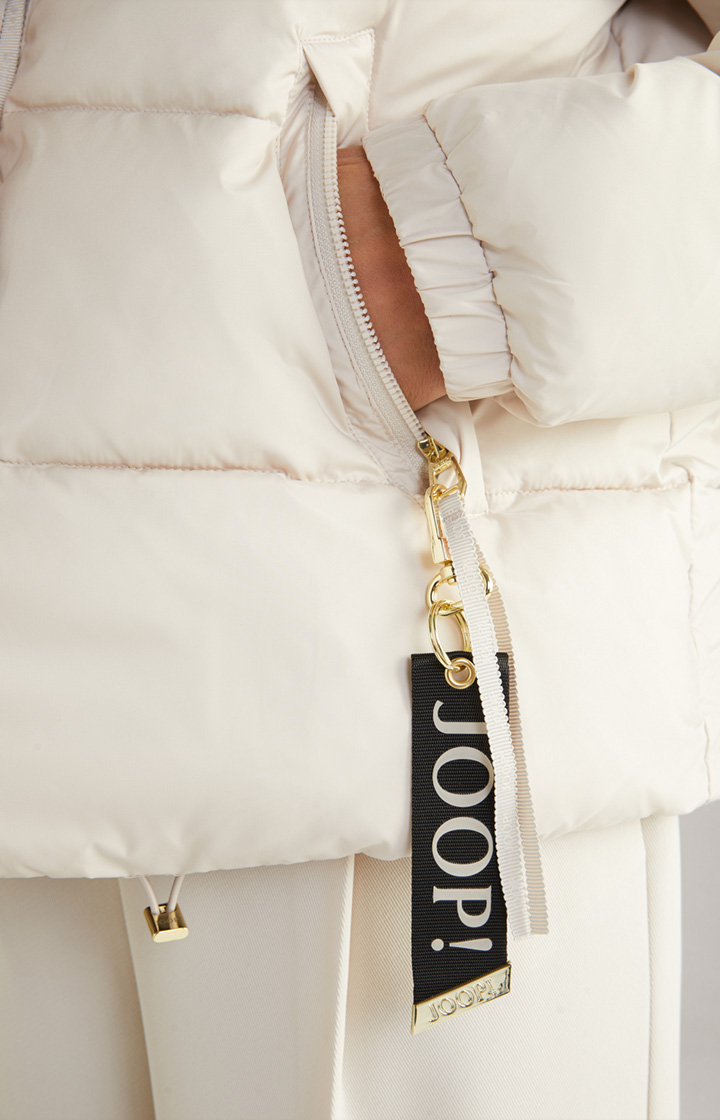 Steppjacke in Offwhite