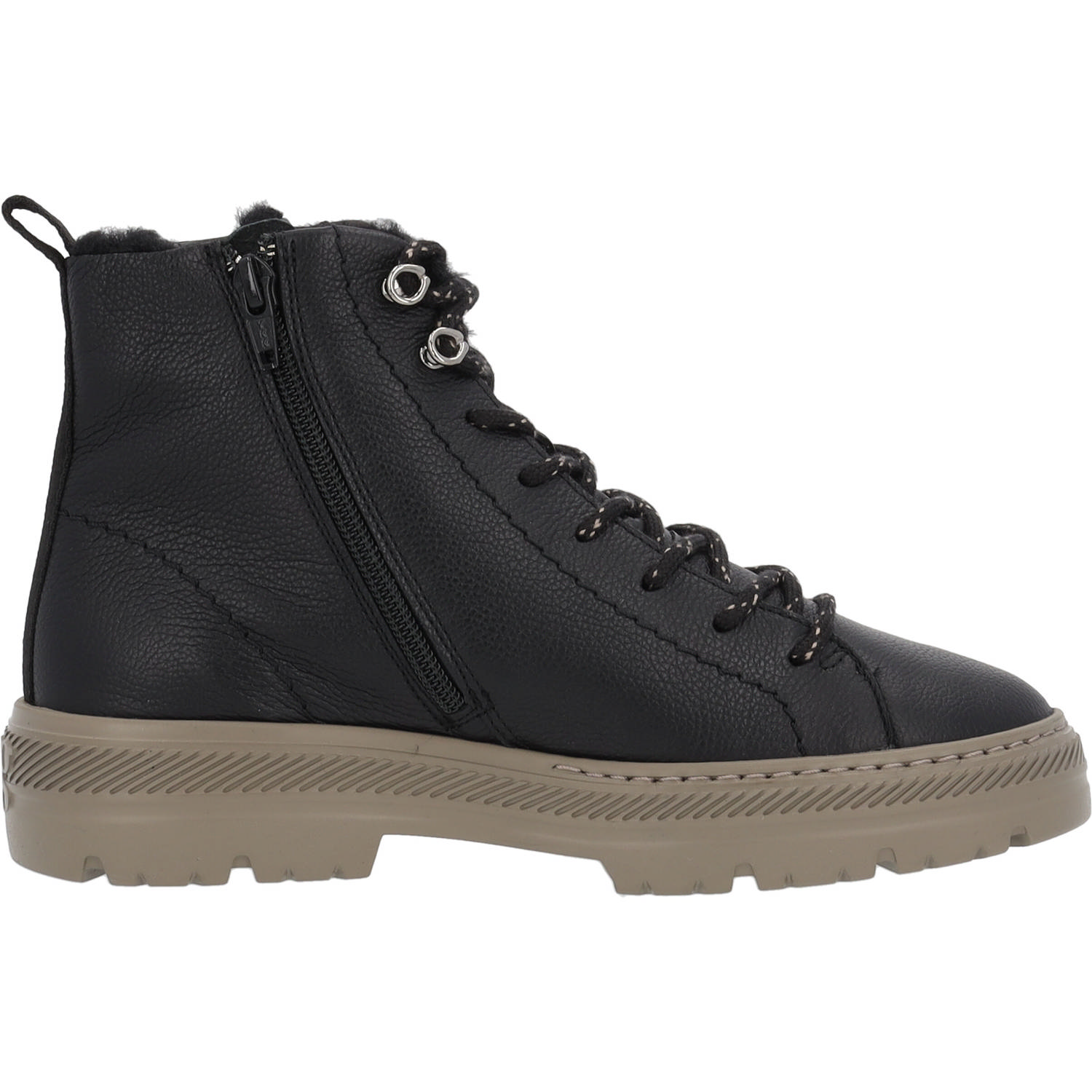 Paul Green 5287, Schnürstiefel, Damen, black