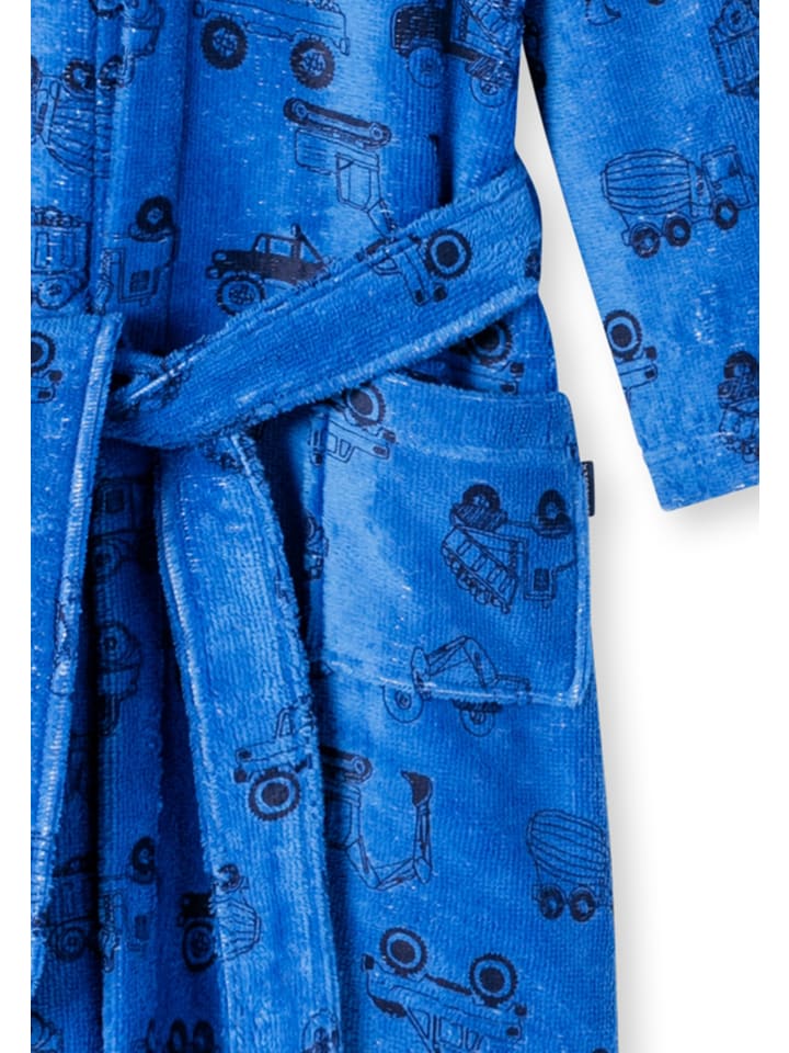 Schiesser Bademantel Kids Boys in Blau günstig kaufen 92