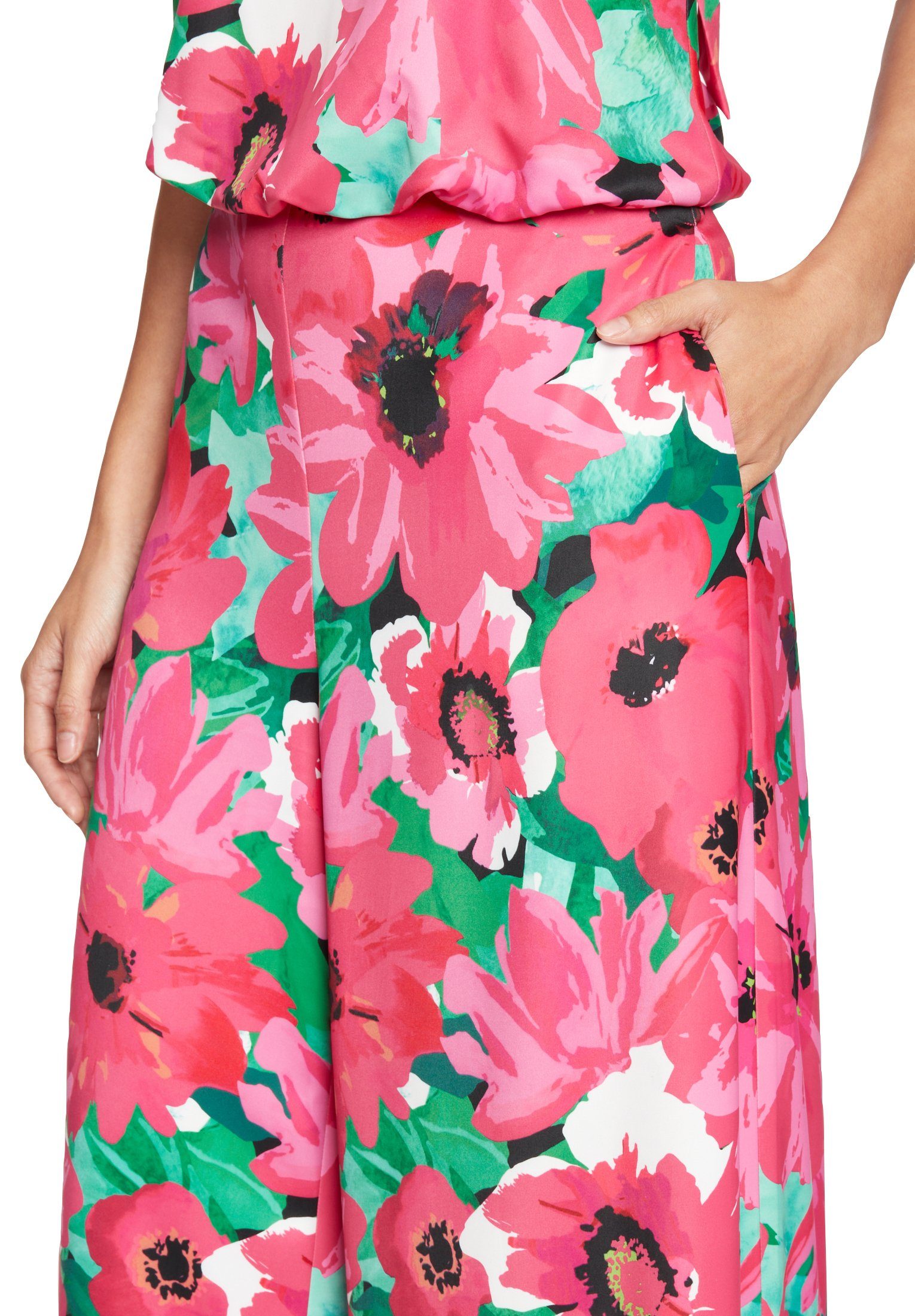 Vera Mont Jumpsuit mit Blumenprint (1-tlg) Druck