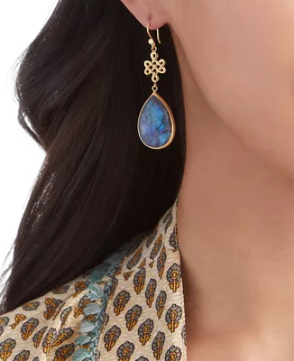 Boucles d'oreilles House of Rituals Infinity en forme de poire