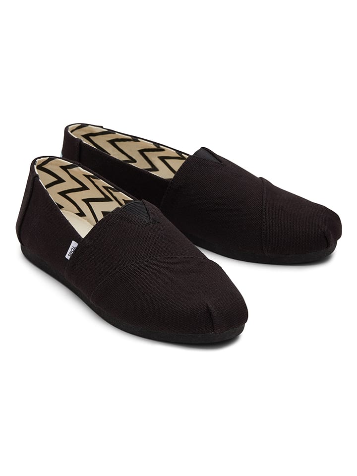 TOMS Slipper in Schwarz günstig kaufen