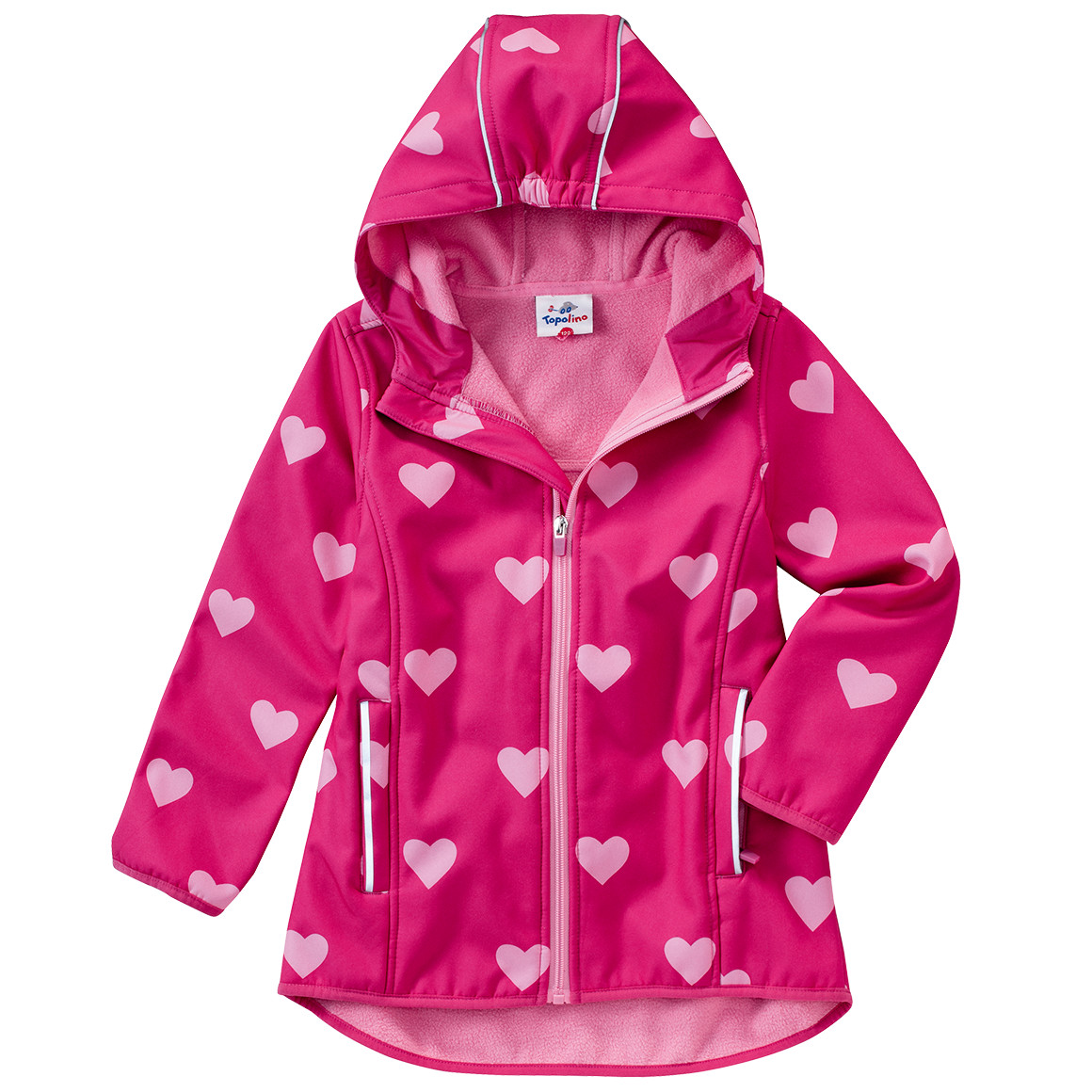 Mädchen Softshelljacke mit Fleecefutter