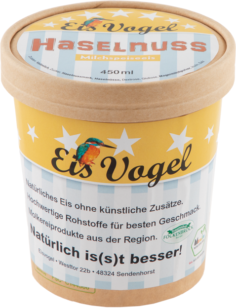 EisVogel Haselnusseis