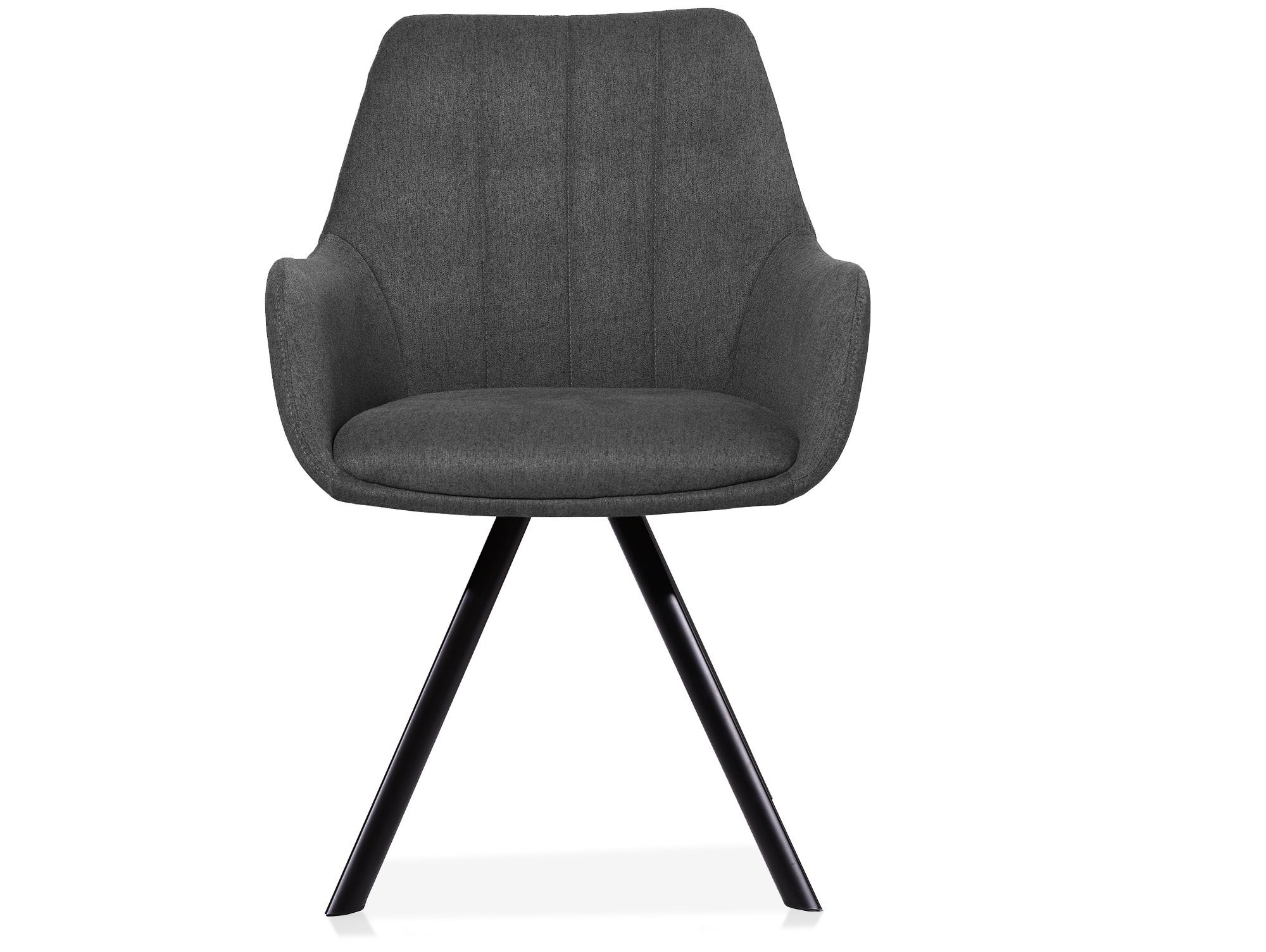 Moebel-Eins Schalenstuhl DAISI Schalenstuhl, Gestell schwarz, Stoffbezug, DAISI Schalenstuhl, Gestell schwarz, Stoffbezug