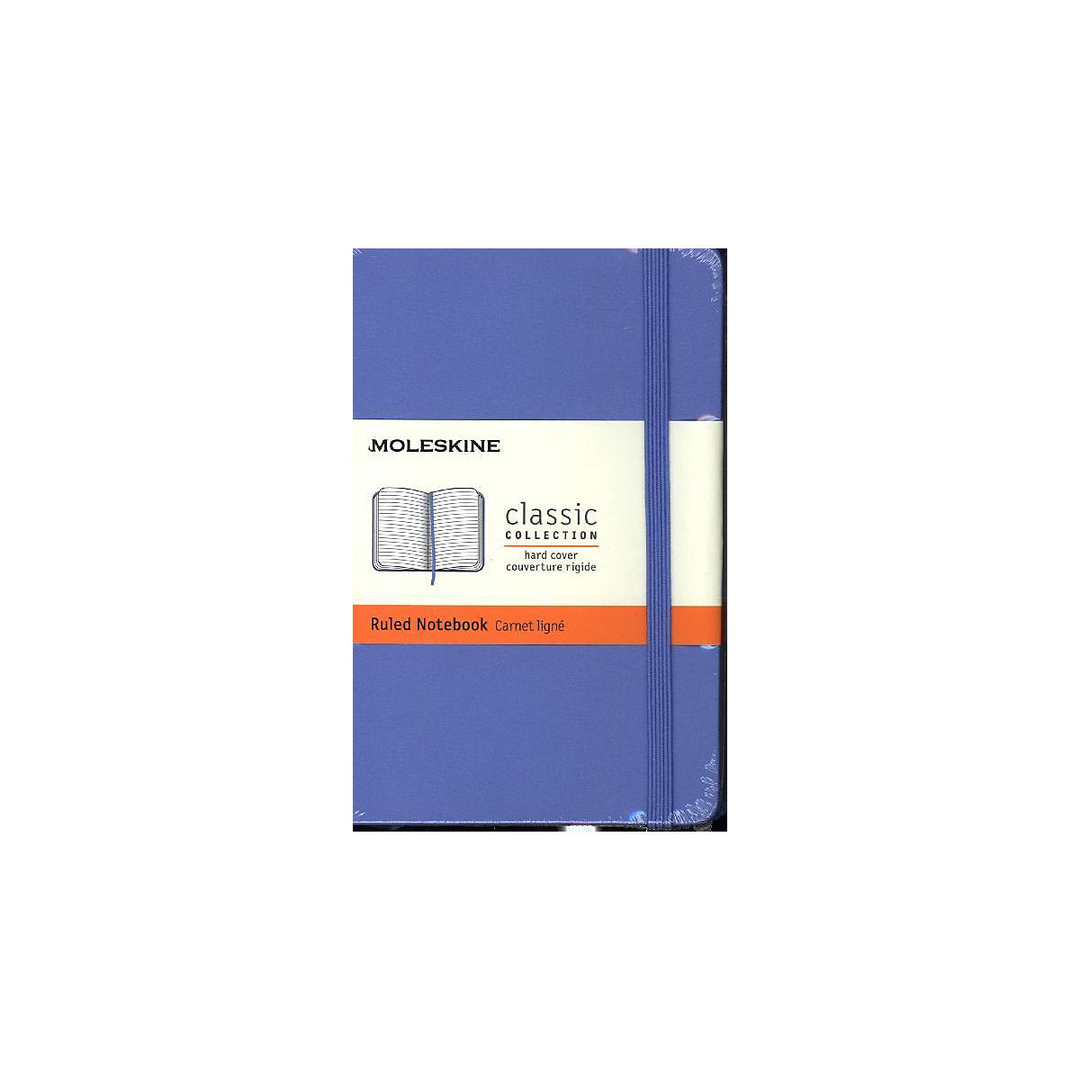 Moleskine Classic, Notizbuch Pocket/A6 Liniert, Hortensien Blau