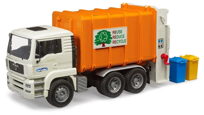BRUDER - MAN TGA Müll-LKW Hecklader