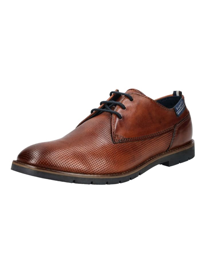 Bugatti Businessschuhe in Cognac günstig kaufen