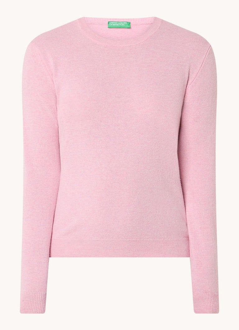 Maglione Benetton in lana merino a maglia fine