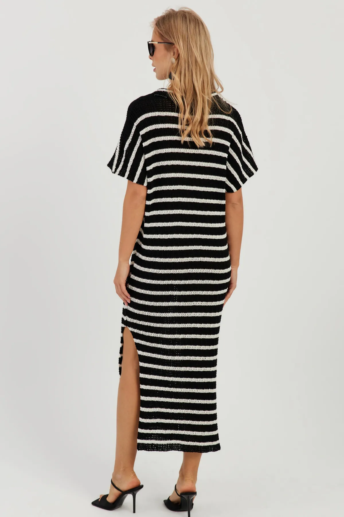 Cool & Sexy  Kleid - Schwarz - A-Linie