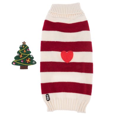 TIAKI Hundepullover Love Christmas