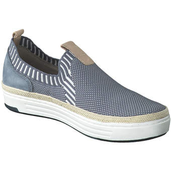 Jana comfort Slipper in blau