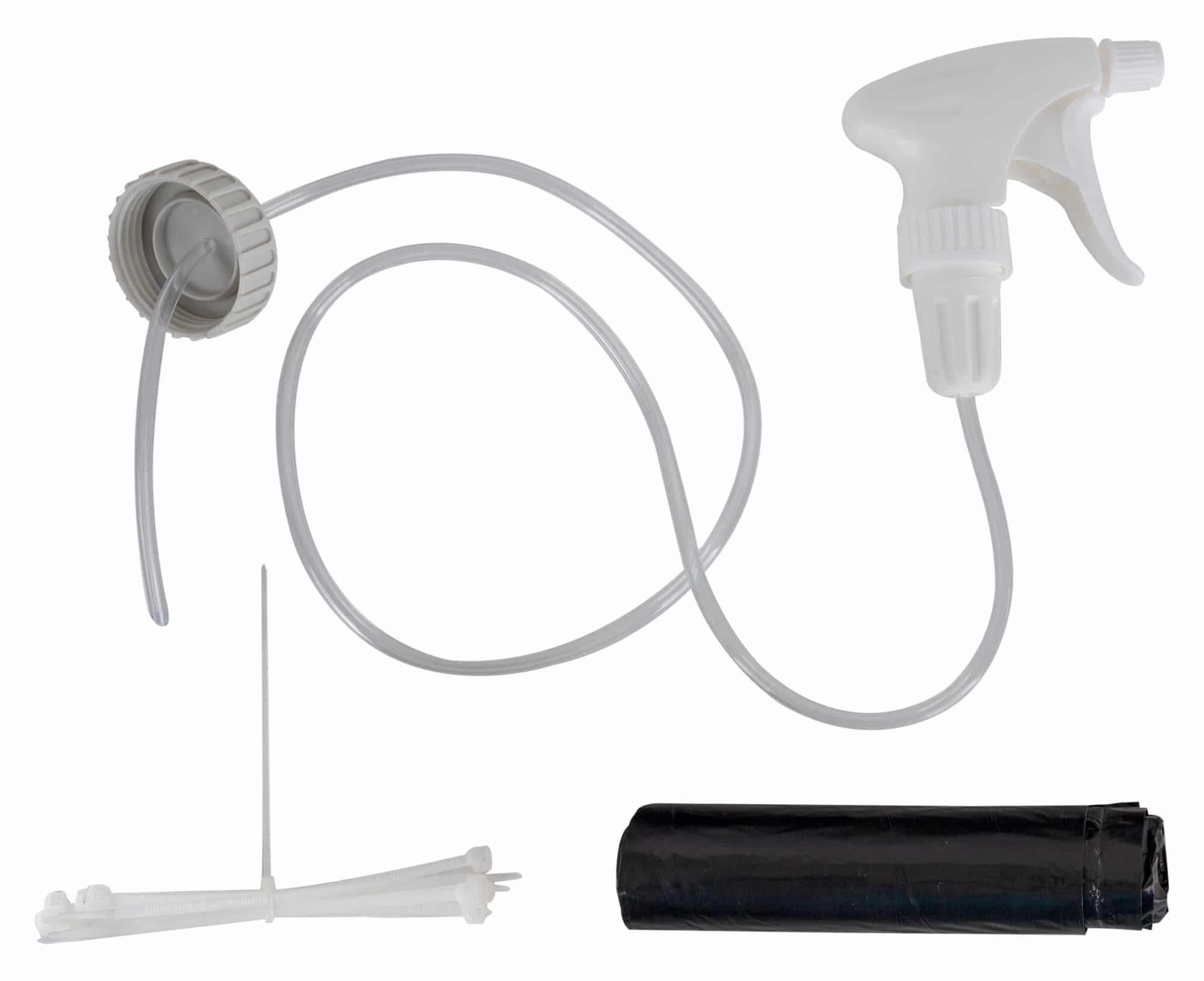 Stagecaptain Campingtoilette Camping Toilette - Outdoor- und Reise-WC - Für Kinder und Erwachsene, (Quixie-2842, 2-St., 2 Stück im Spar-Set), Mit Handwaschsprayer - Inkl. 10 Auffangbeutel