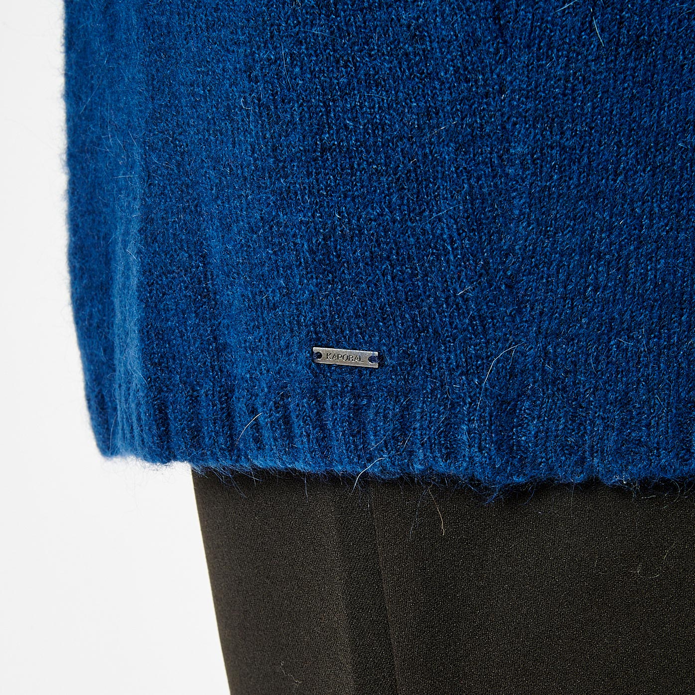 BERNI  Gilet bleu femme