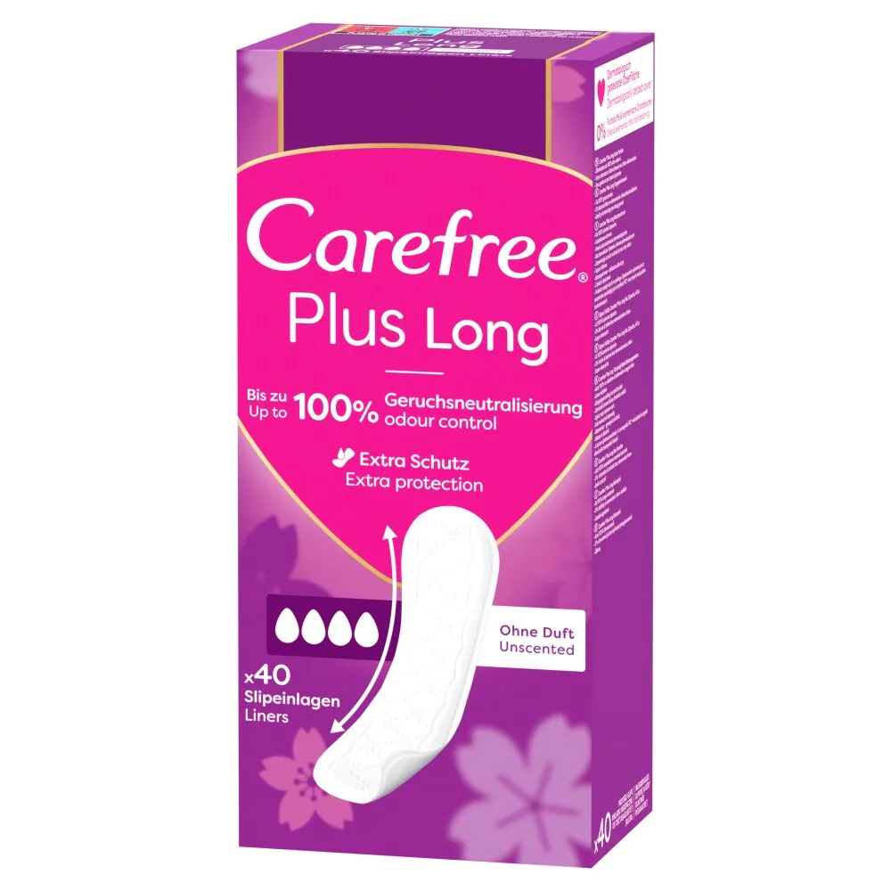 „Carefree Plus“ ilgi įklotai
