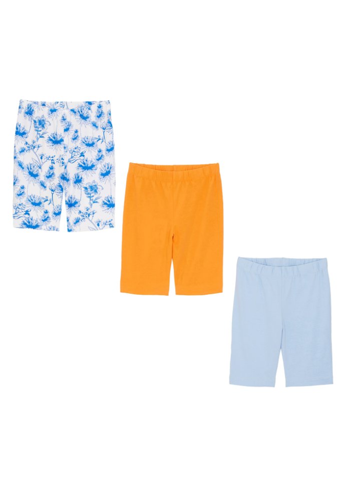 Mädchen Radler-Shorts (3er Pack)