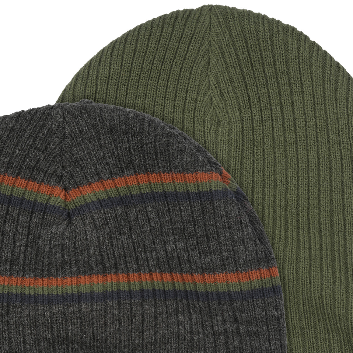 2 Jungen Beanies aus Strick