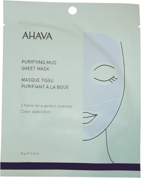 Ahava Time To Clear Purifying Mud Sheet Mask Tuchmaske