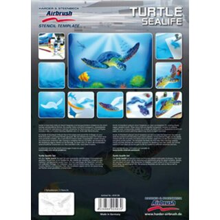 Schablone Step by Step (Turtle Sealife) [2]