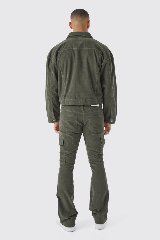 Kastige Cord-Jacke