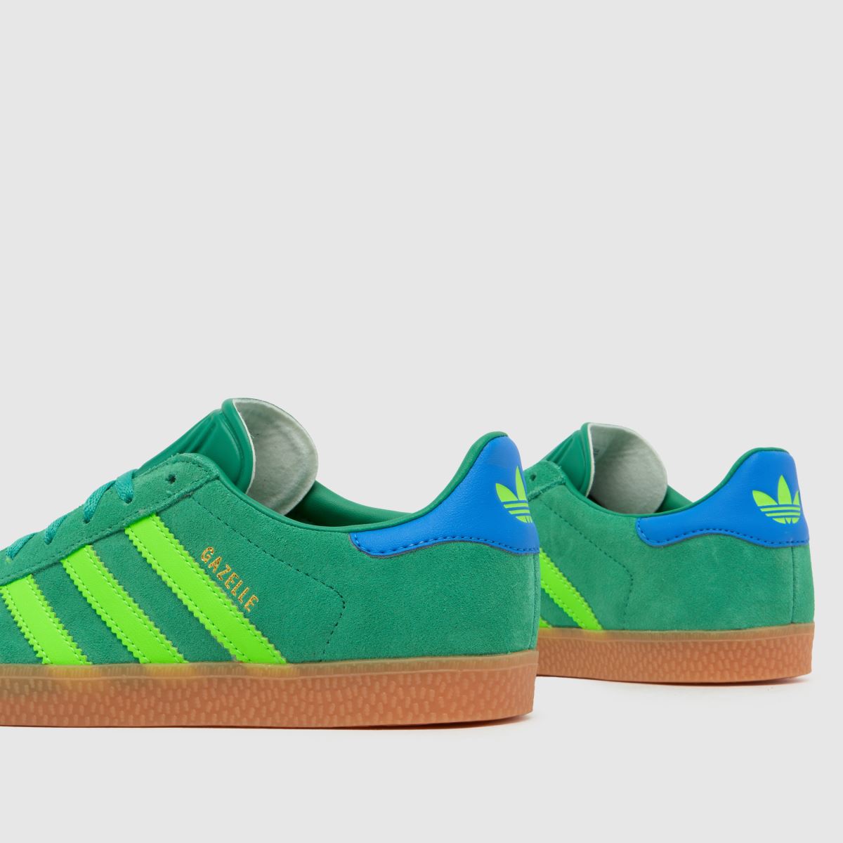 adidas zöld multifunkciós Gazelle fiú ifjúsági cipők