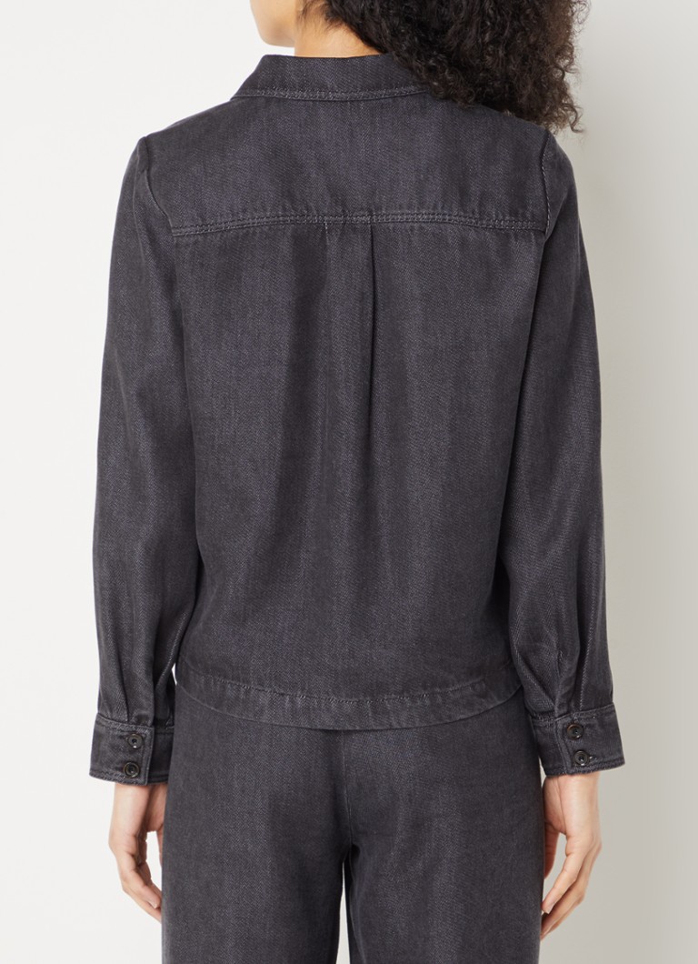 Sessùn Guggen lyocell overshirt with chest pockets