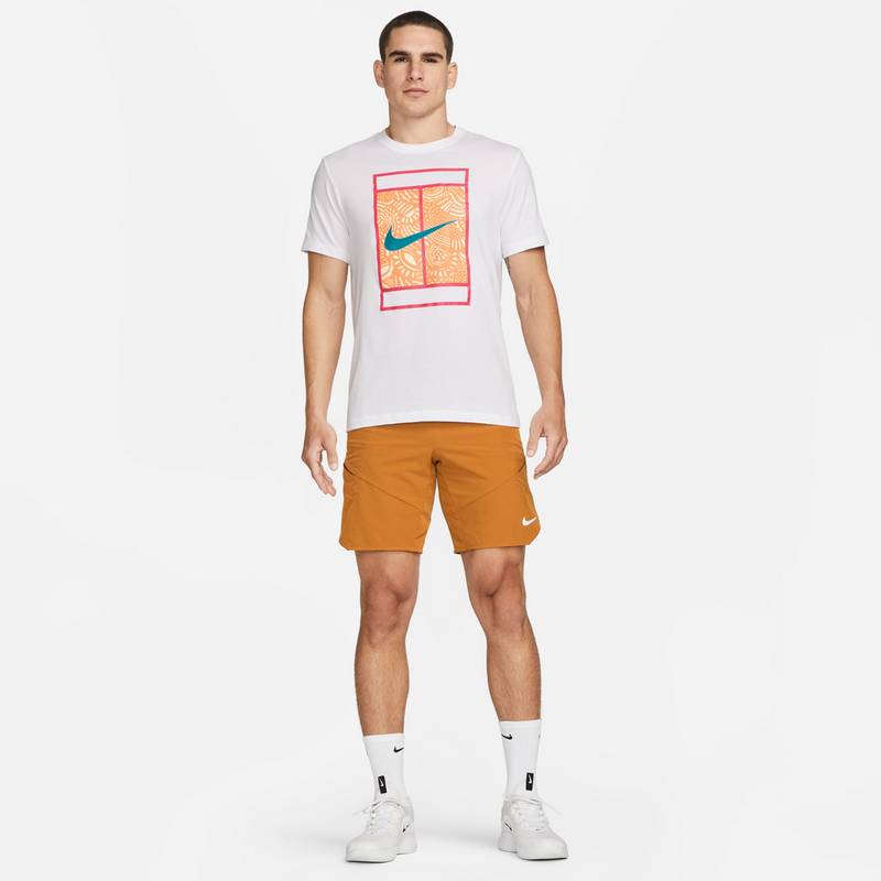 Nike Court Tennisshirt Herren