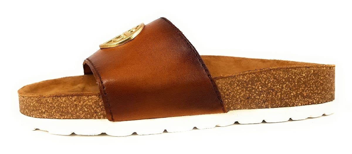 BUGATTI Klassische Sandalen braun