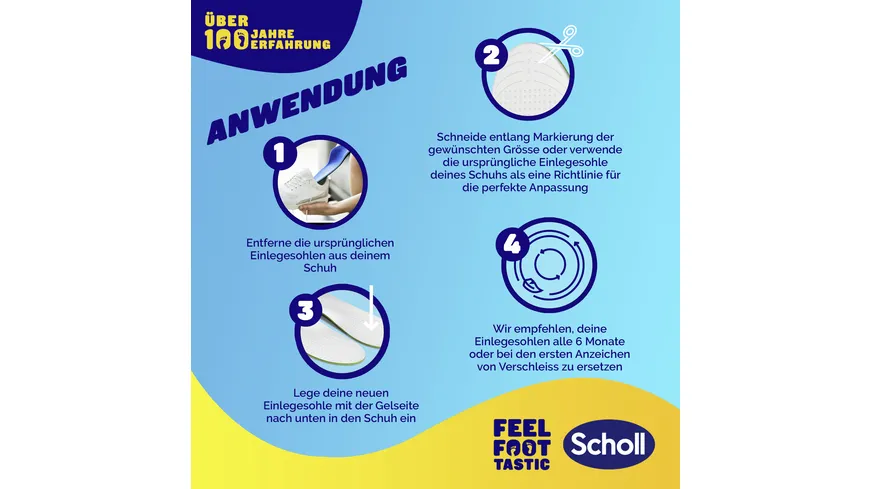 Scholl Liqui Flex Einlegesohlen Everyday L