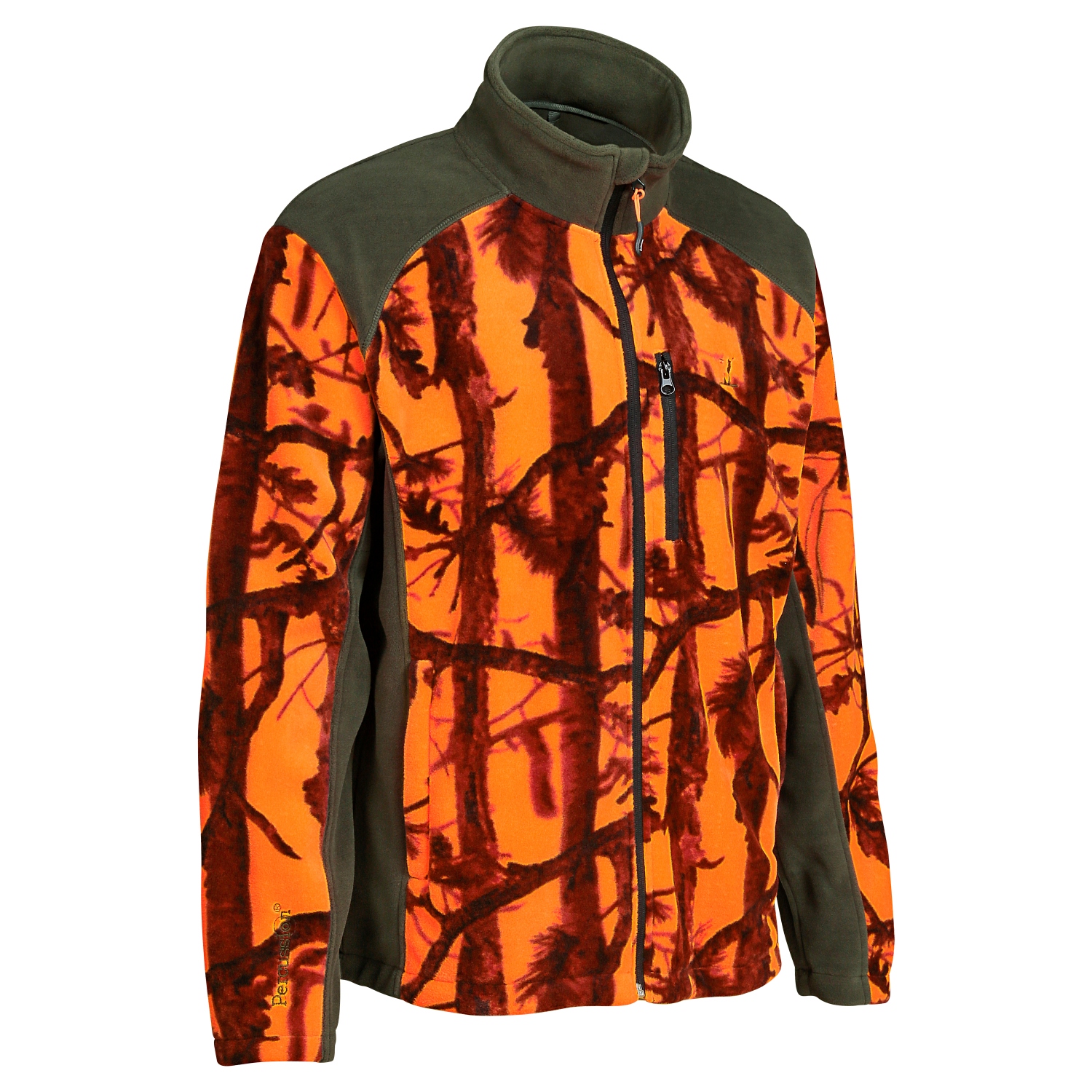Percussion Herren Fleecejacke Stronger (Ghostcamou Blaze)