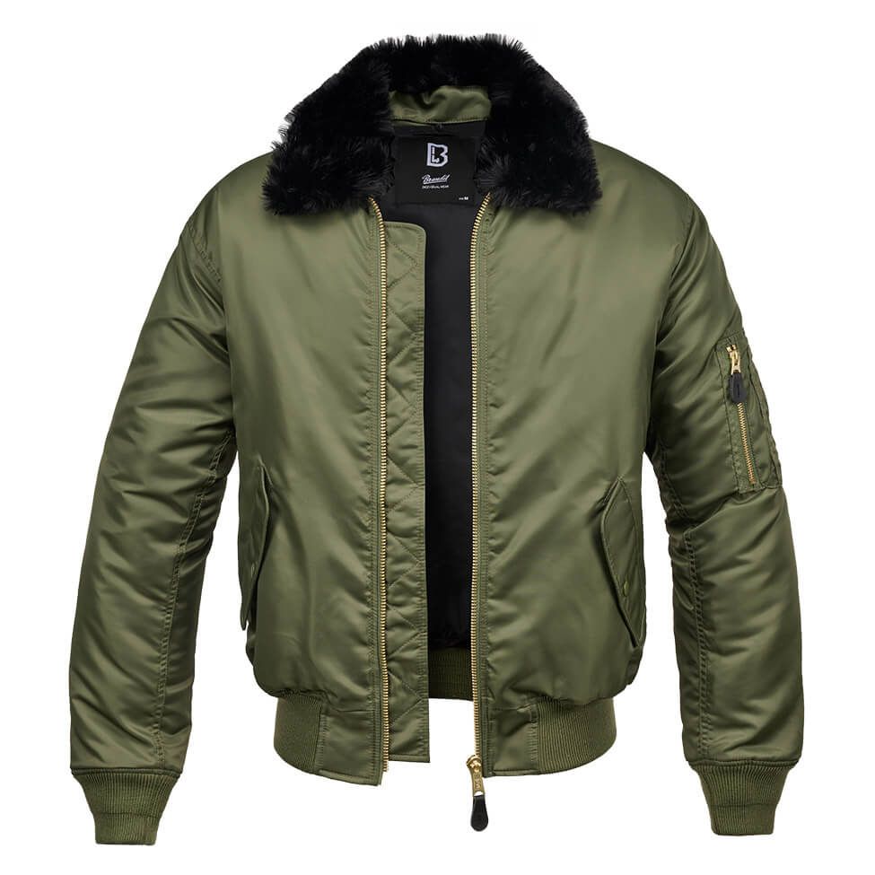 MA-2 Jacke mit Fellkragen