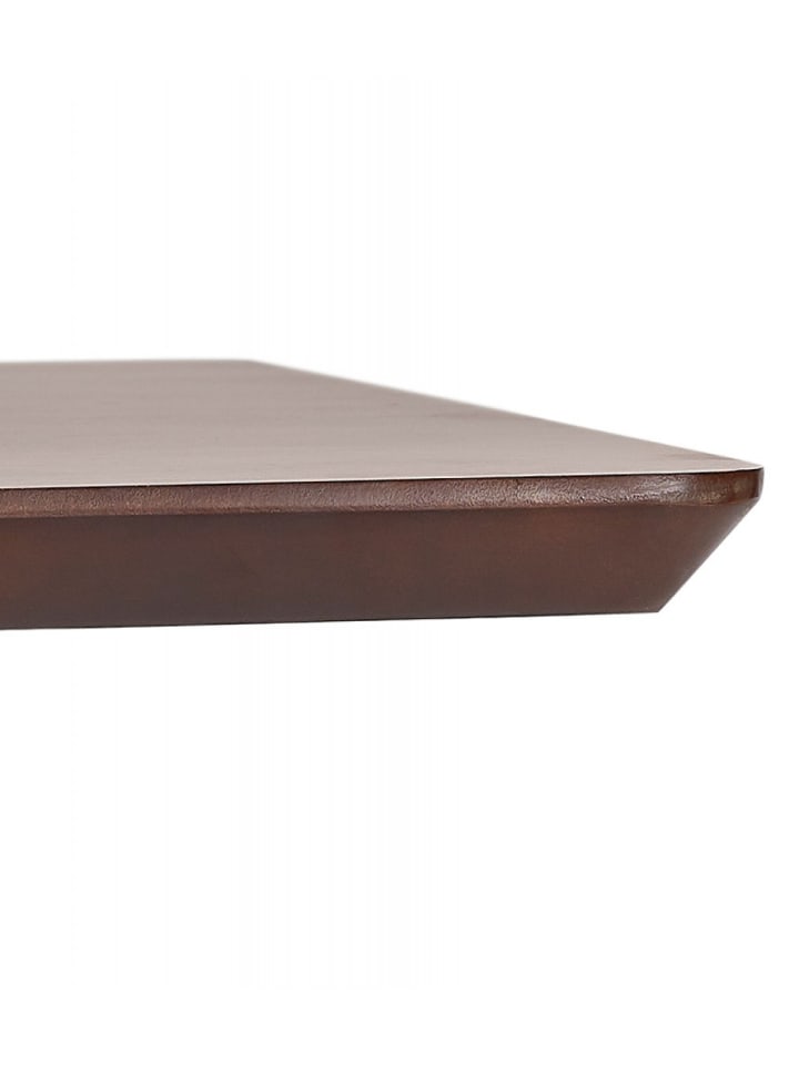 KADIMA DESIGN Stehtisch aus Holz mit Metallfuß | Bartisch im Industriedesign in Braun günstig kaufen