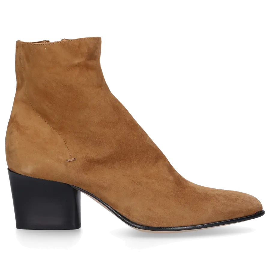 Pomme D`OR - Klassische Stiefeletten 6941 Veloursleder - braun