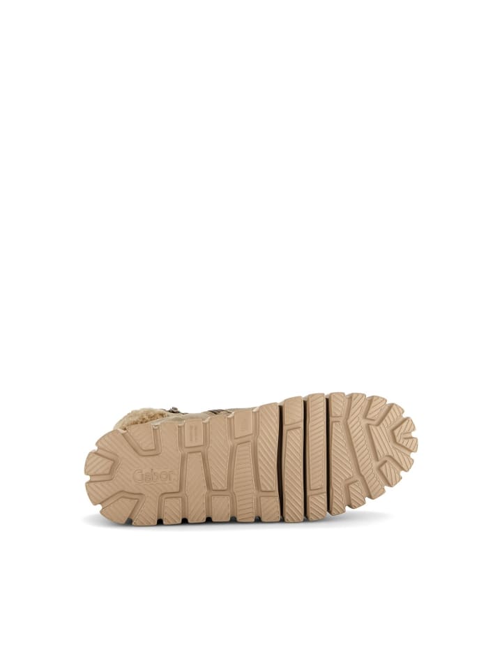 Gabor Comfort Plateau Stiefeletten in beige günstig kaufen