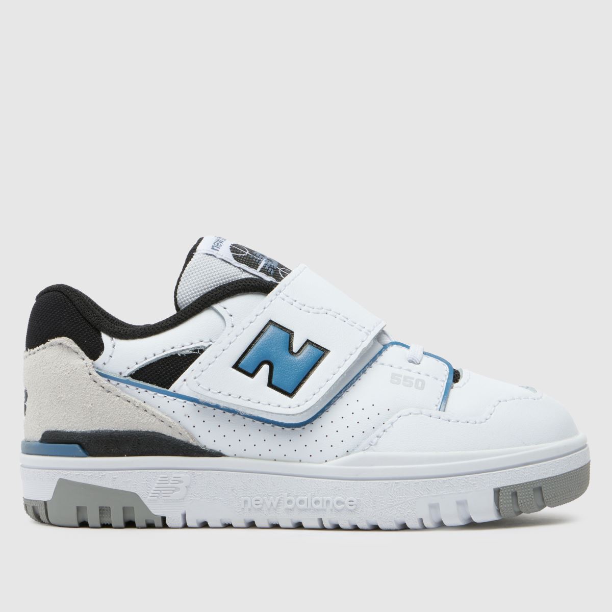 New Balance fehér és kék 550 fiú kisgyermek cipő