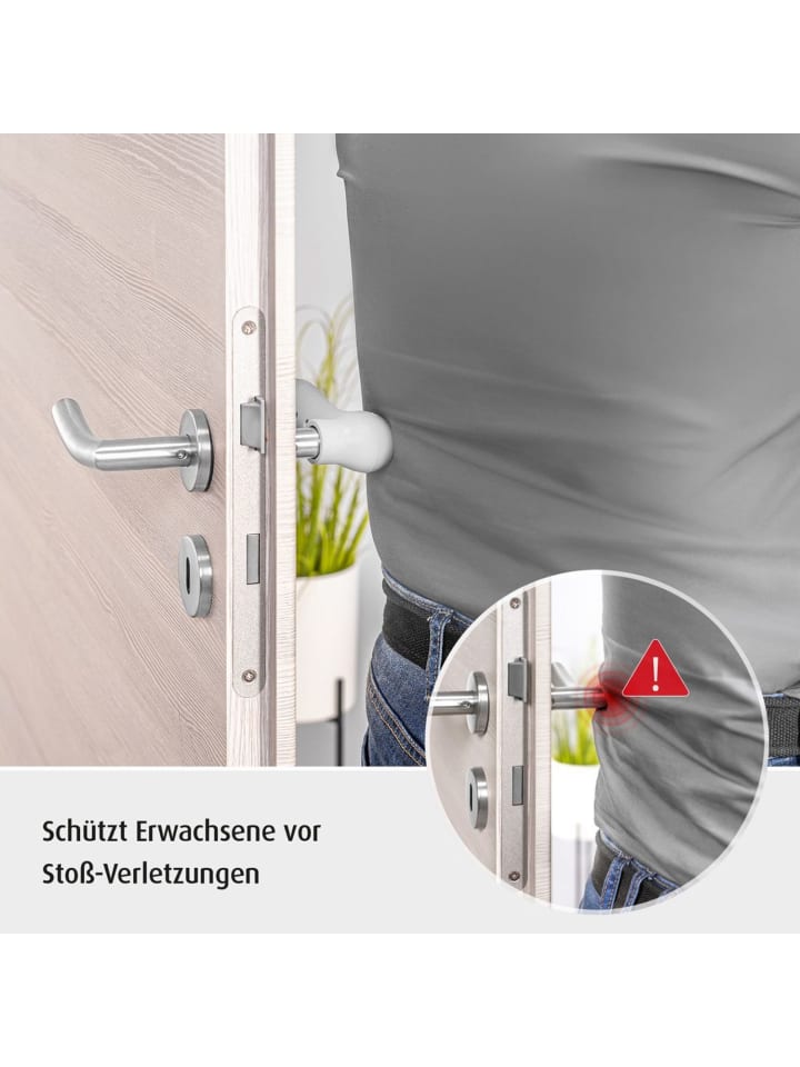 Reer Vorteilspack HandleGuard Türgriffschutz in Grau ab 0 Monate günstig kaufen onesize