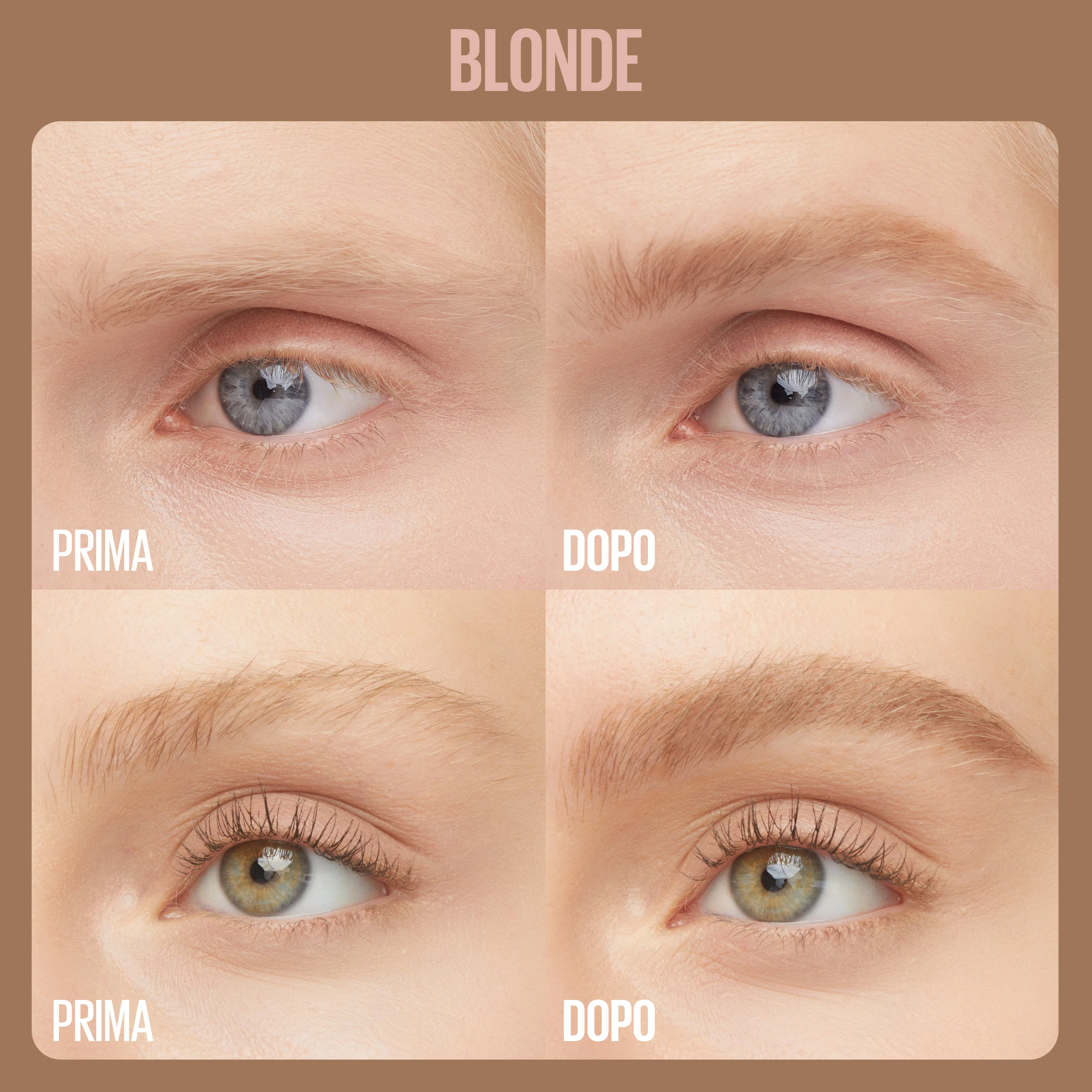 Superfluff Eyes Mousse øyenbrynsmascara - Gel og øyenbrynsmascara