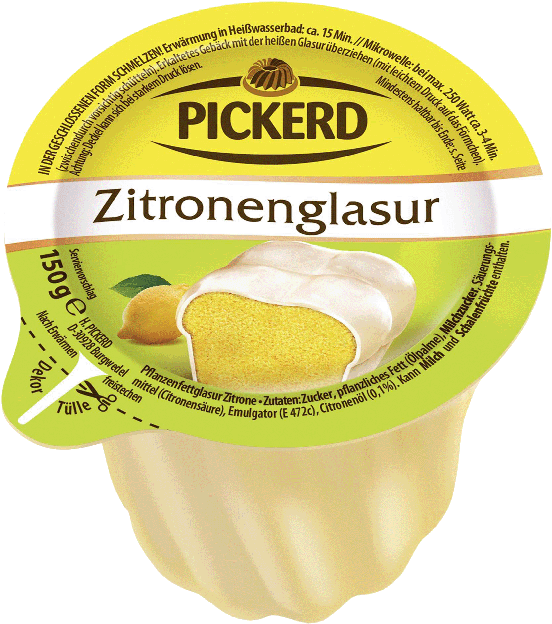 Pickerd Dekor Zitronen- Glasur