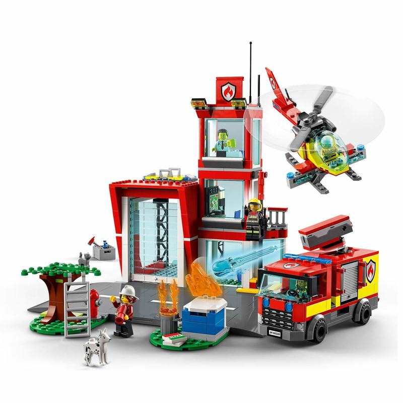 60320 La caserne des pompiers LEGO City