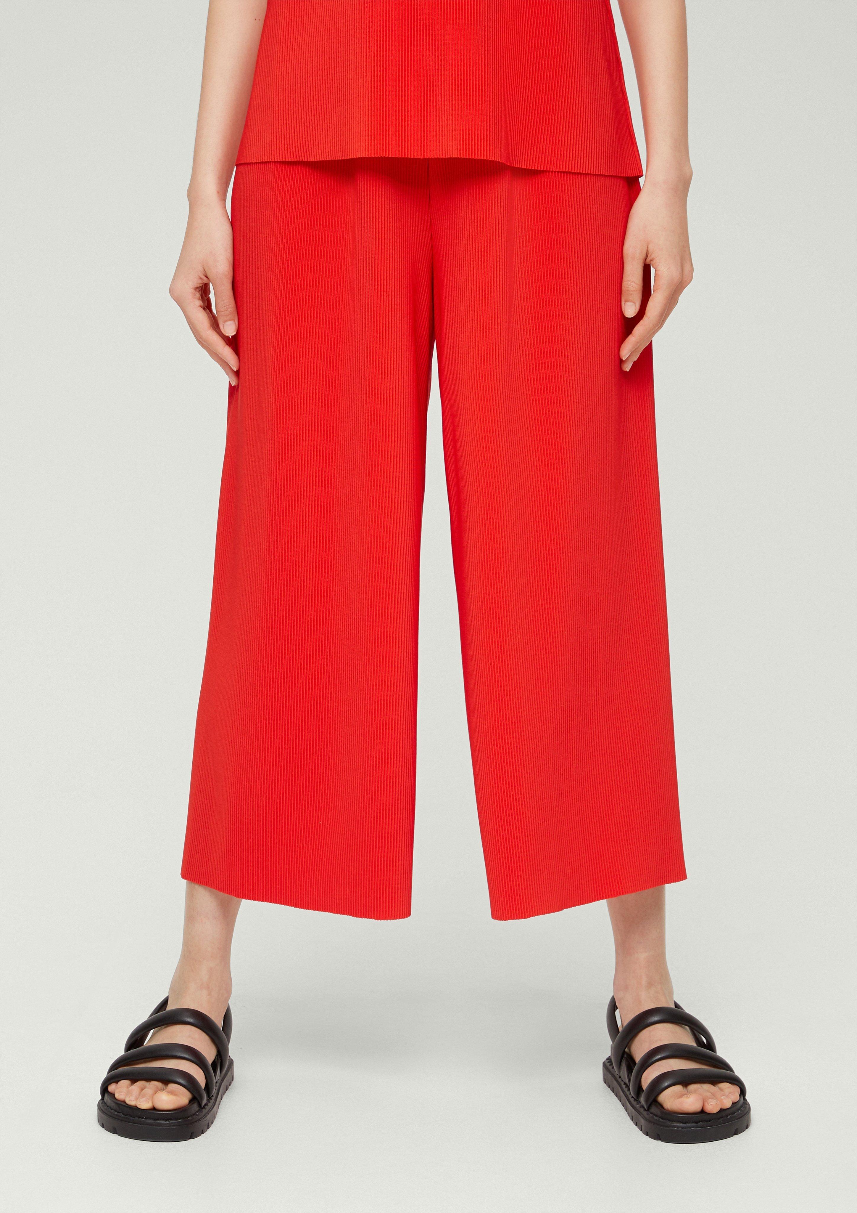 Relaxed: Hose mit Plisseefalten  2132038-2550