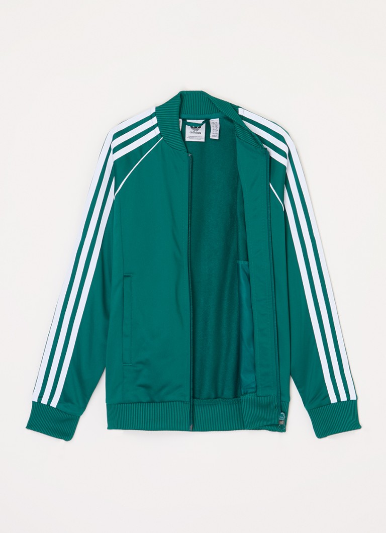 Jachetă de trening Adidas cu logo brodat