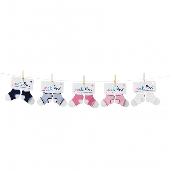 Sock ons ~ Sockenhalter ~ rosa