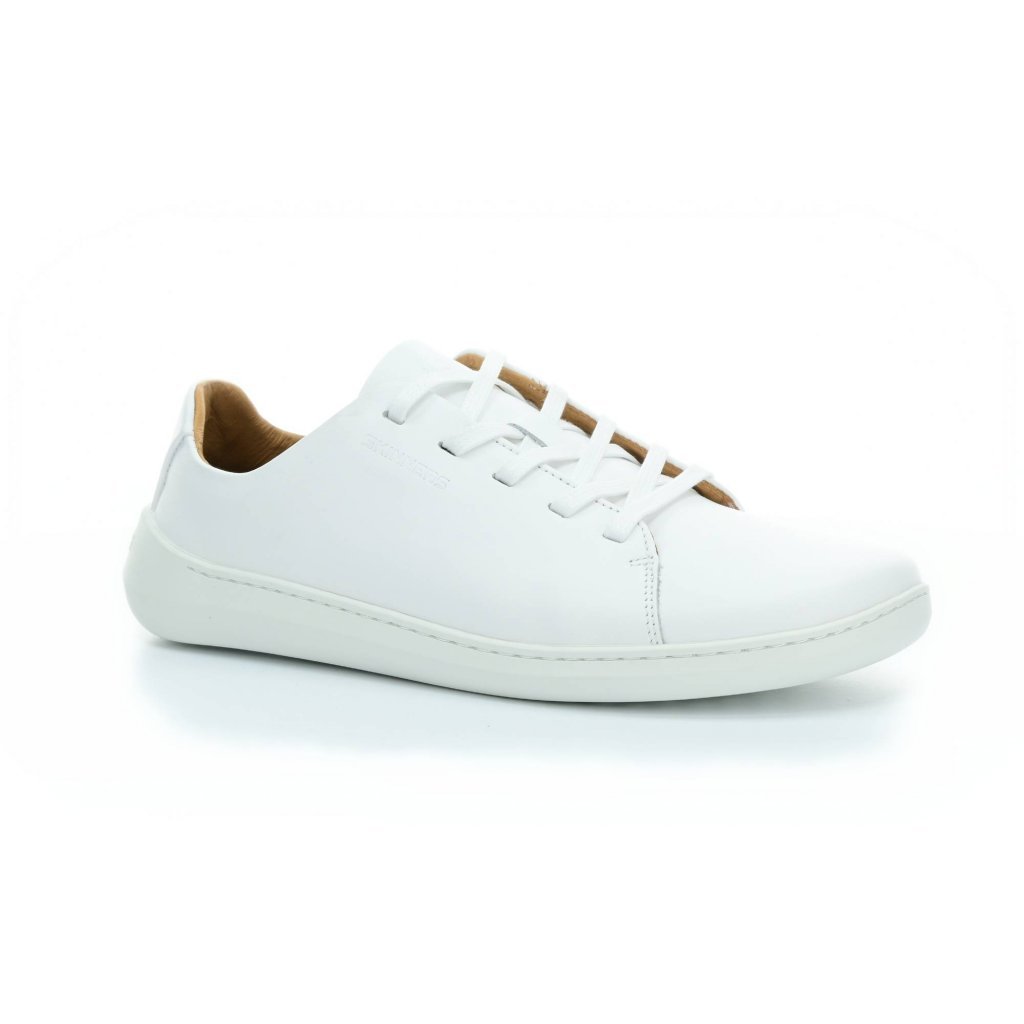 Skinners Walker II Leather White Barfußsneakers