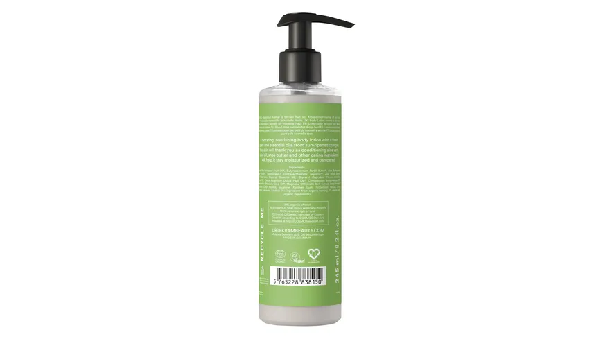 URTEKRAM Body Lotion Aloe Vera 245 ml