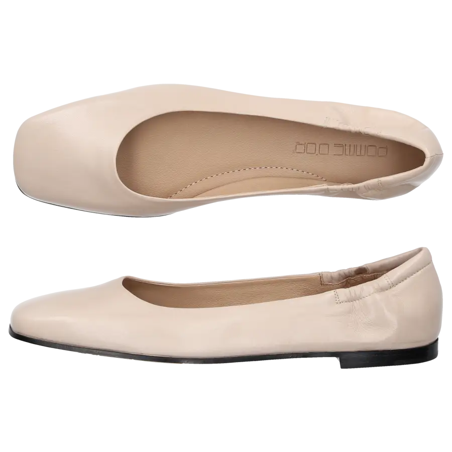 Pomme D`OR - Ballerinas 0890 Nappaleder - beige
