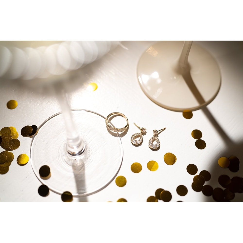 FAVS Boucles d'oreilles 375 Or jaune Boucles d'oreilles